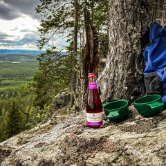 Ein kleiner Rotkäppchen-Sekt auf der Wanderung ist mal was Besonderes